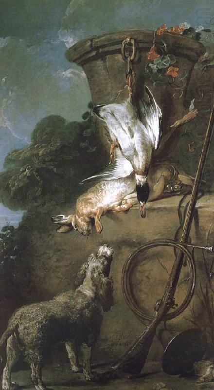 Spain hound and prey, Jean Baptiste Simeon Chardin